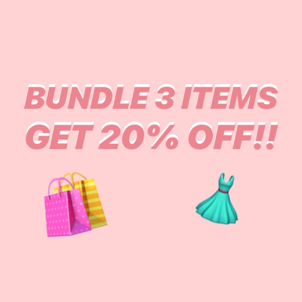 BUNDLE AND SAVE $$!